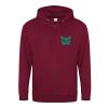 Sweatshirt a capuche zippe 280g Vignette
