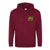 Sweatshirt a capuche zippe 280g Vignette