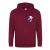 Sweatshirt a capuche zippe 280g Vignette