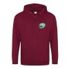 Sweatshirt a capuche zippe 280g Vignette