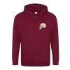 Sweatshirt a capuche zippe 280g Vignette
