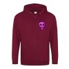 Sweatshirt a capuche zippe 280g Vignette