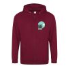 Sweatshirt a capuche zippe 280g Vignette