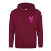 Sweatshirt a capuche zippe 280g Vignette