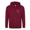 Sweatshirt a capuche zippe 280g Vignette