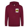 Sweatshirt a capuche zippe 280g Vignette