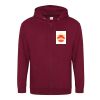Sweatshirt a capuche zippe 280g Vignette