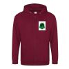 Sweatshirt a capuche zippe 280g Vignette