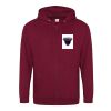 Sweatshirt a capuche zippe 280g Vignette