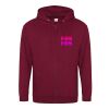 Sweatshirt a capuche zippe 280g Vignette