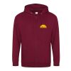 Sweatshirt a capuche zippe 280g Vignette
