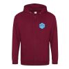 Sweatshirt a capuche zippe 280g Vignette