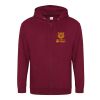 Sweatshirt a capuche zippe 280g Vignette