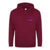 Sweatshirt a capuche zippe 280g Vignette