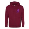 Sweatshirt a capuche zippe 280g Vignette