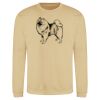 Sweat col rond 80% coton  Vignette