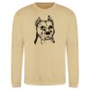 Sweat col rond 80% coton  Vignette