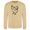 Sweat col rond 80% coton  Vignette