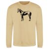 Sweat col rond 80% coton  Vignette