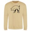 Sweat col rond 80% coton  Vignette