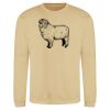Sweat col rond 80% coton  Vignette