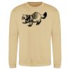 Sweat col rond 80% coton  Vignette