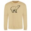Sweat col rond 80% coton  Vignette