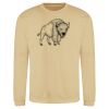 Sweat col rond 80% coton  Vignette