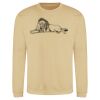 Sweat col rond 80% coton  Vignette