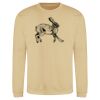 Sweat col rond 80% coton  Vignette