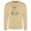 Sweat col rond 80% coton  Vignette