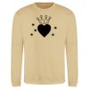 Sweat col rond 80% coton  Vignette