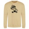 Sweat col rond 80% coton  Vignette