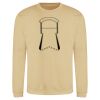 Sweat col rond 80% coton  Vignette