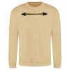Sweat col rond 80% coton  Vignette