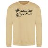 Sweat col rond 80% coton  Vignette