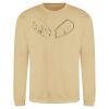 Sweat col rond 80% coton  Vignette