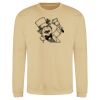Sweat col rond 80% coton  Vignette