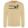 Sweat col rond 80% coton  Vignette
