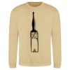 Sweat col rond 80% coton  Vignette