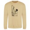 Sweat col rond 80% coton  Vignette