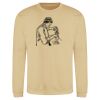 Sweat col rond 80% coton  Vignette