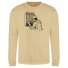 Sweat col rond 80% coton  Vignette
