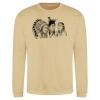 Sweat col rond 80% coton  Vignette
