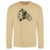 Sweat col rond 80% coton  Vignette