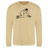 Sweat col rond 80% coton  Vignette