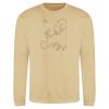 Sweat col rond 80% coton  Vignette