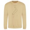 Sweat col rond 80% coton  Vignette