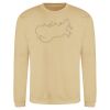 Sweat col rond 80% coton  Vignette
