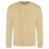 Sweat col rond 80% coton  Vignette